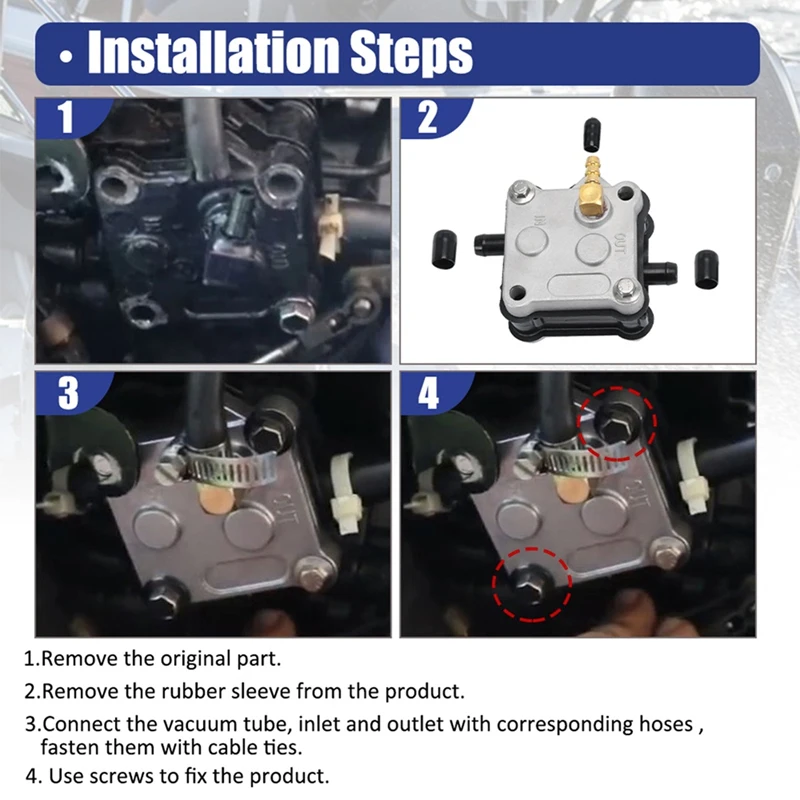 مضخة وقود للزئبق الخارجي 2 Stroke 30-، HP14360A50 14360A41 14360A16 14360A71 ، 35 50