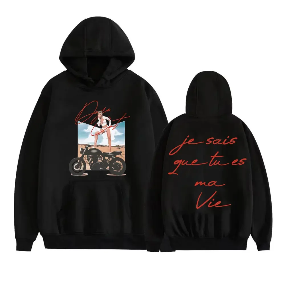 

Худи с принтом Doja Cat Ma Vie World Tour 2026, мужские и женские повседневные флисовые пуловеры с длинными рукавами, модные винтажные свитшоты в стиле хип-хоп