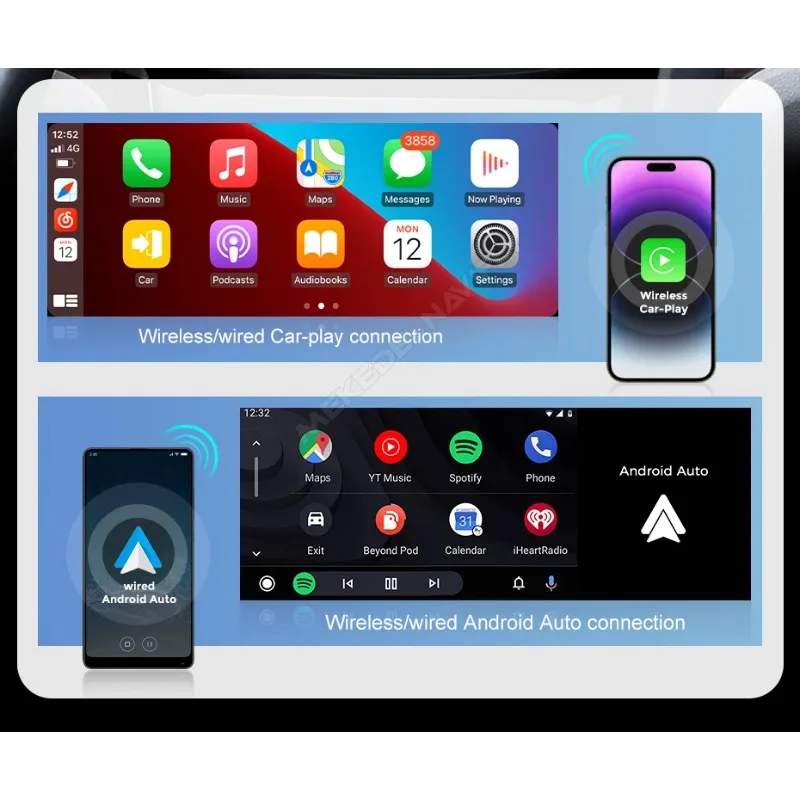 MS 12.3 Inch Slim Car Radio Navigation Car Headunit Newest System For Mitsubishi Pajero V73 2004-2011 GPS 4G Sim