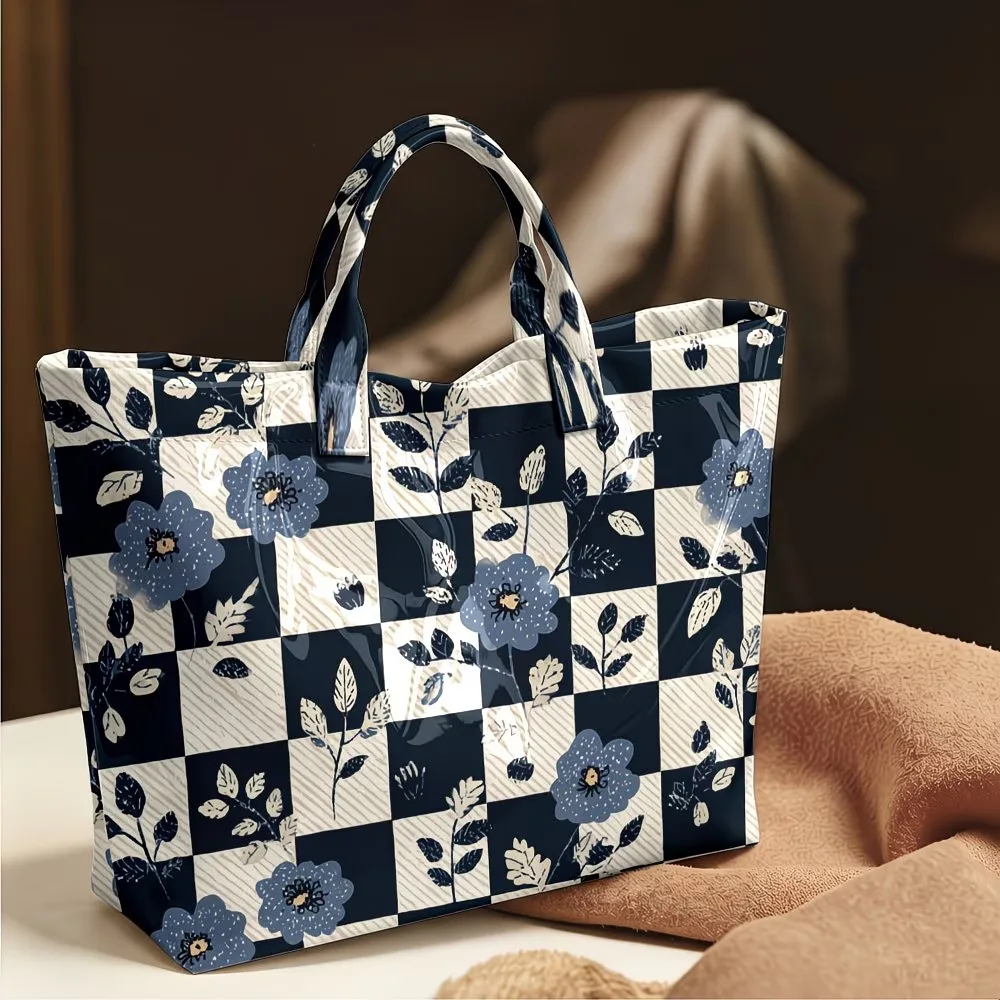 3D Print Quilted waterproof canvas Bag Shoulder Bag Shopping Tote Bags Handbag Travel Beach Hiking Camping