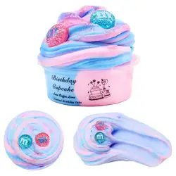 Barro de juguete infantil bricolaje espuma esponjosa barro de arcilla barro de fruta aromaterapia presión juguetes antiestrés infantil barro de Goma agua salada para bebés