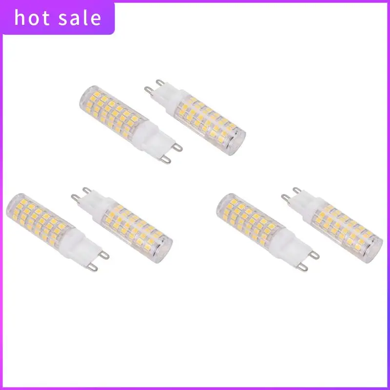 

HGSW-10W G9 100 LED Light Bulbs LED Corn Light Bulbs , No Flicker, Wide Angle, 6PCS Natural White