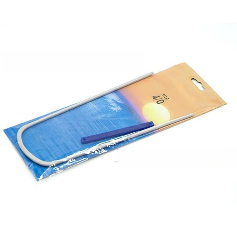 أداة الحياكة اليدوية أداة الحياكة المحمولة النساجين سهلة الاستخدام جهاز الشوكة ملحقات إبرة متماسكة الزهرة للصياغة #3