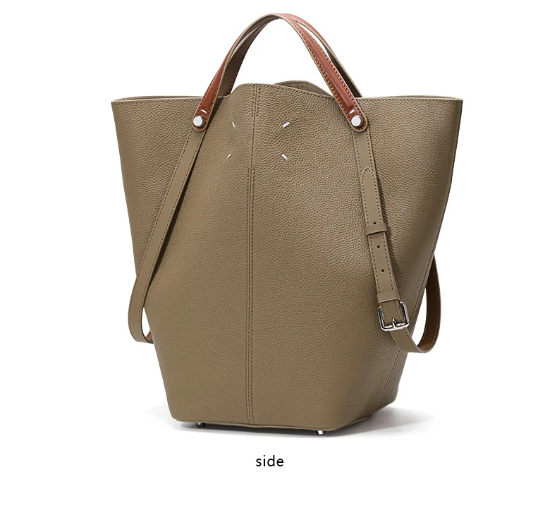 Aidanni Echtleder-Beuteltasche für Damen, Neuheit 2026, Große Kapazität, Pendler-Schulter- und Handtasche – Detail 9