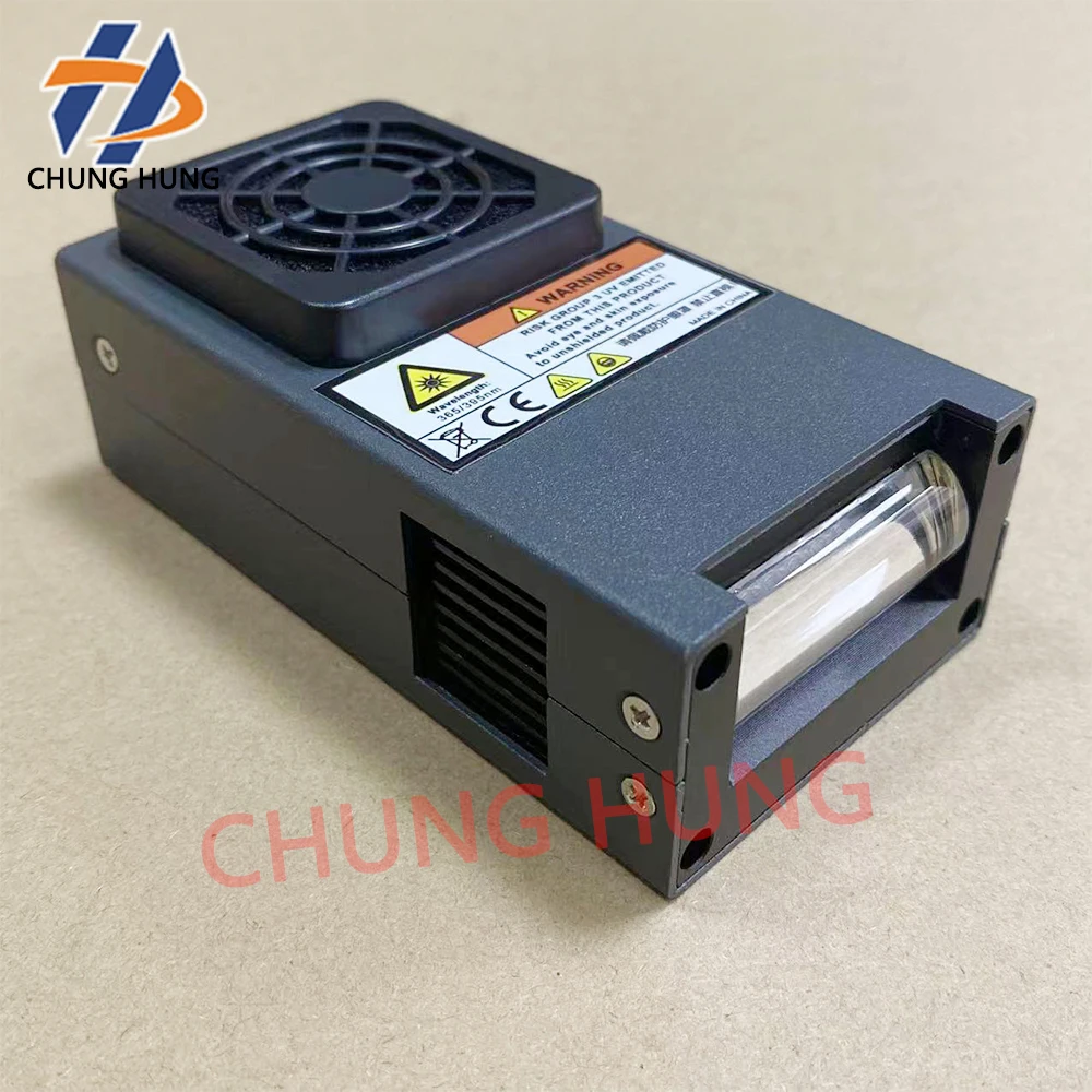 100W High Power 395nm UV Glue Fan Cooling UV Curing Lamps 35*15mm Light Source UV LED Gel Cure 365nm Lights 395nm
