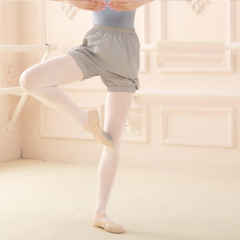 Ballet Dance Pants Female Sports Fitness Body Exercise Warm Up Body Suit Summer Loose New Thin Sauna Sweat Modern Dance Shorts