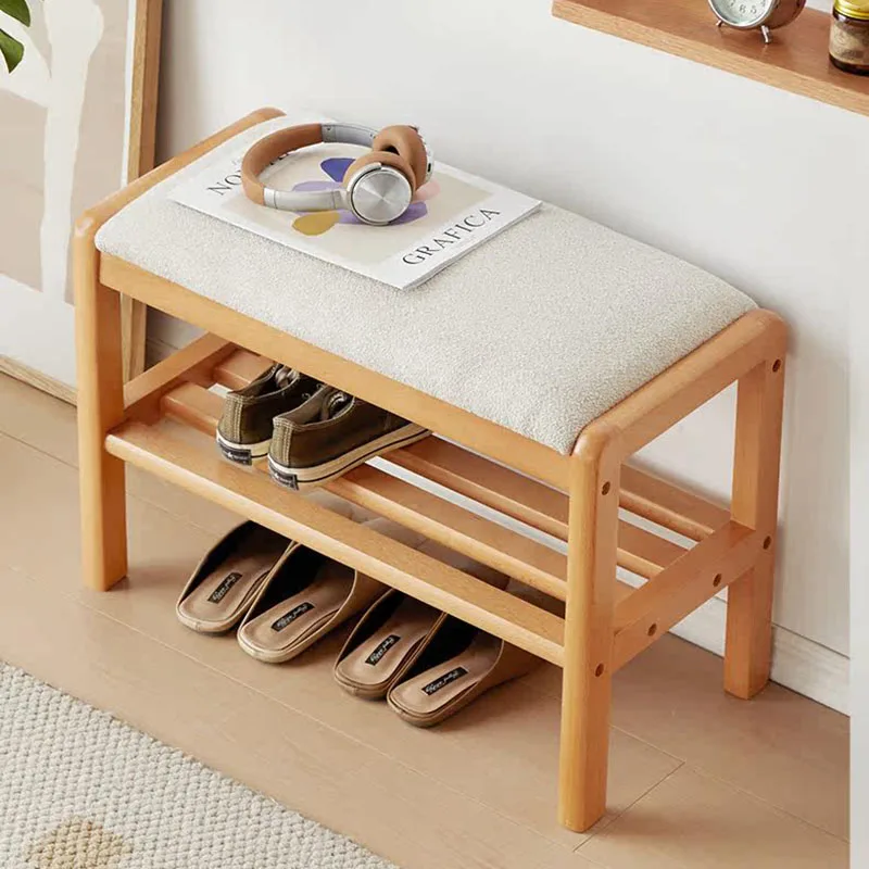 

Salon Nordicfoot Stool Outdoor Wood Garden Relaxing Lazy Modern Hallway Foot Stool Shoe Children Muebles Lounge Suite Furniture