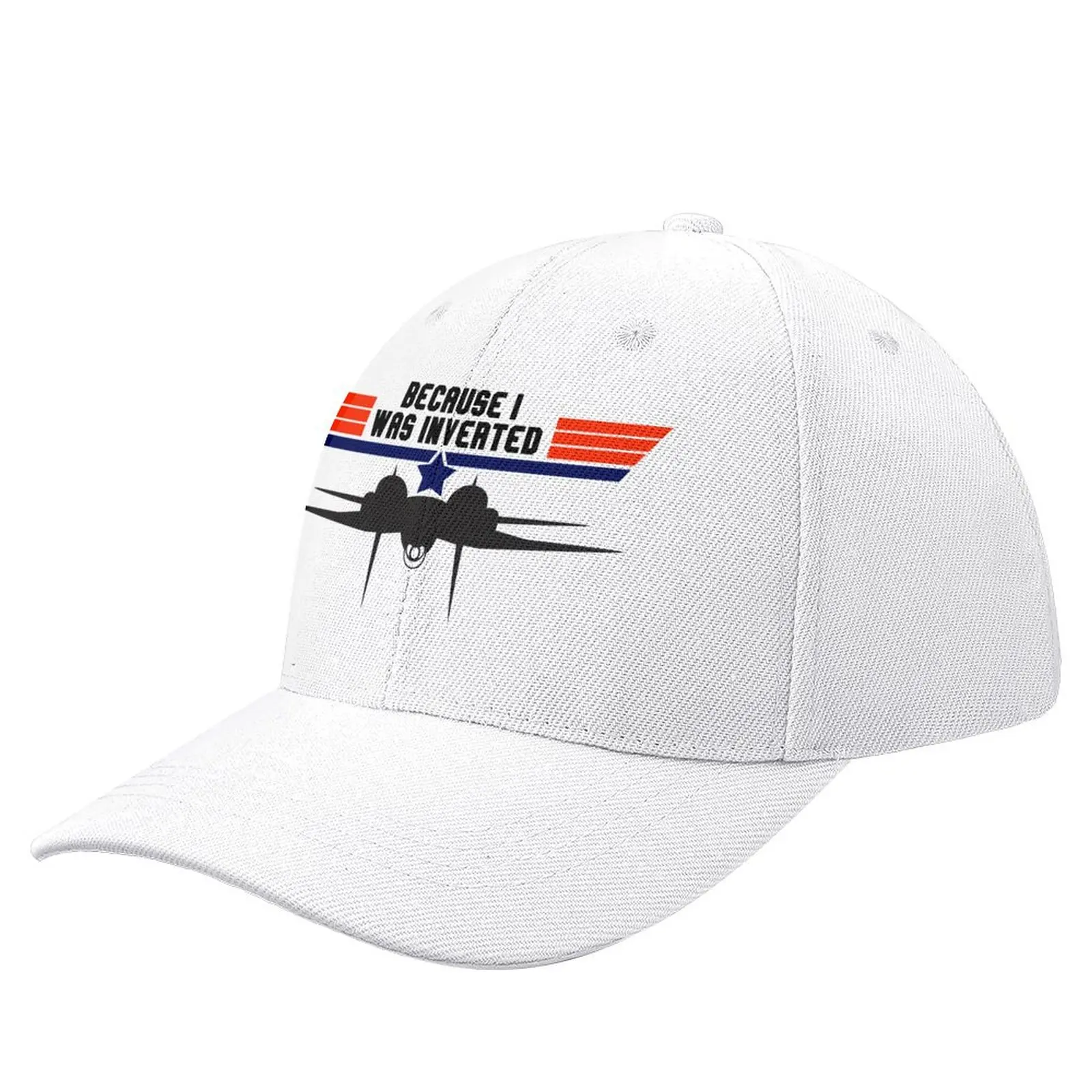 

Top Gun Because I was Inverted Baseball Cap Luxury Hat Snap Back Hat Thermal Visor Golf Men Women's