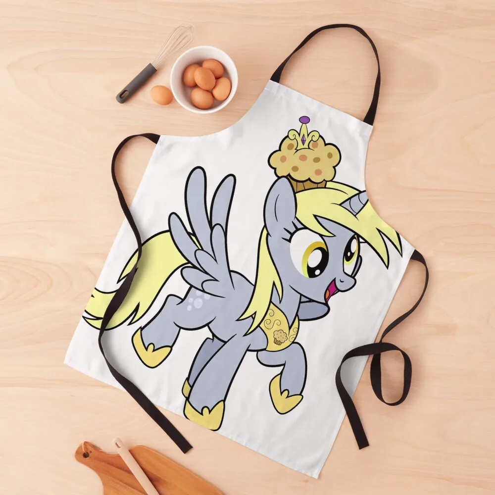 

Derpy the Muffin Queen Tshirt Apron christmas decoration Kitchen Supplies innovative kitchen and home items Apron