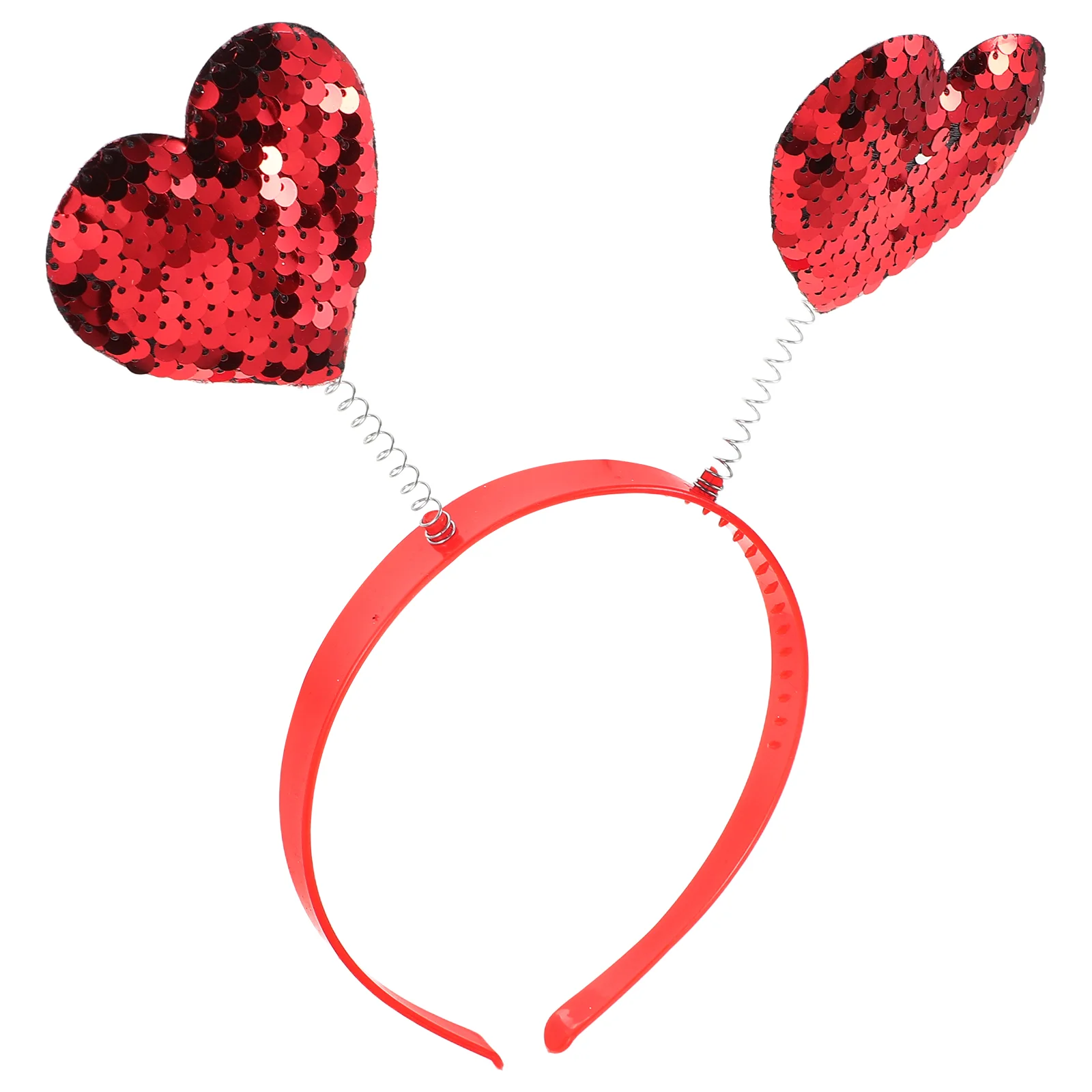 

Sequins Heart Headband Miss Women Heads Valentine Valentines Day Accessories for Girl Hair