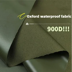 Thickend Outdoor 900D Waterproof Tent Fabric By Meters for Awnings Bags Chairs Sewing Plain Nylon Oxford Cloth Textured Wearable