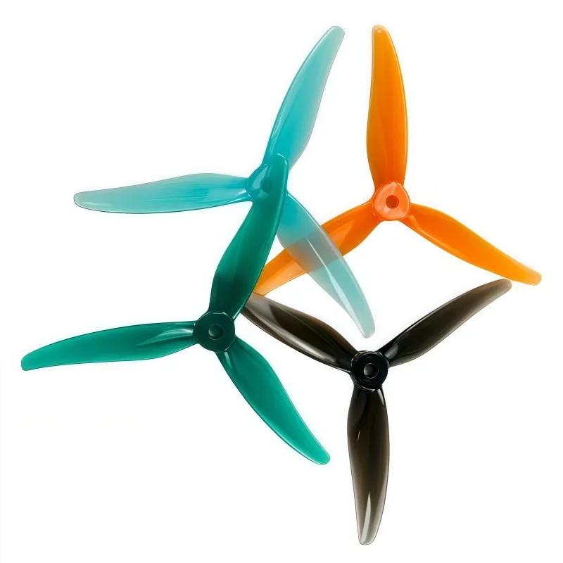 Tres palas 51466-V2 GEMFAN 5 pulgadas 2CW y 2CCW FPV palas de hélice de alta eficiencia resistentes a golpes