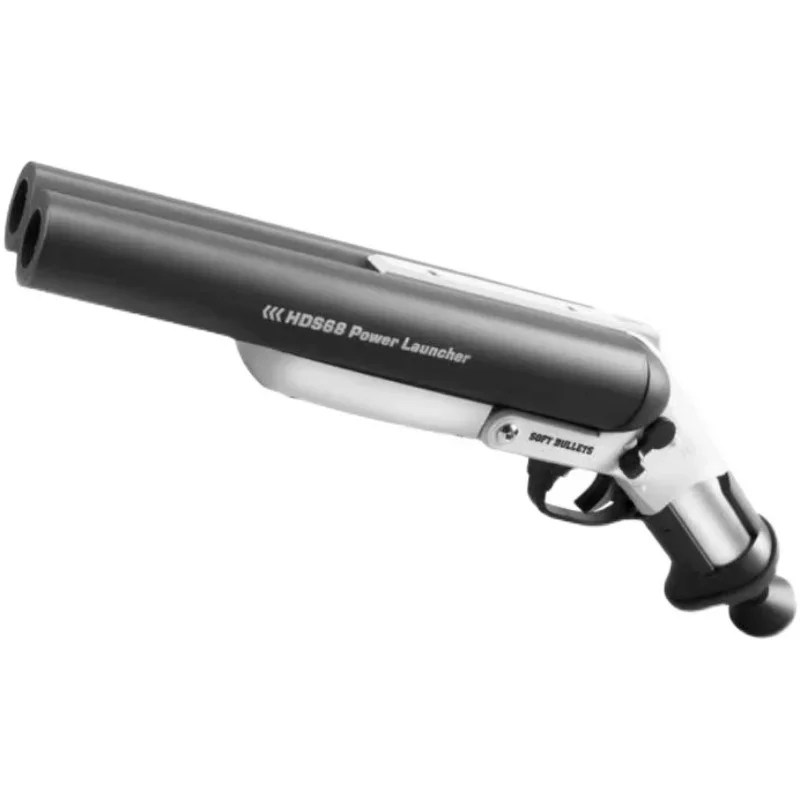Pistolet jouet à double tube pour garçon adulte, modèle de fusil de chasse, coque Somesoft, S686
