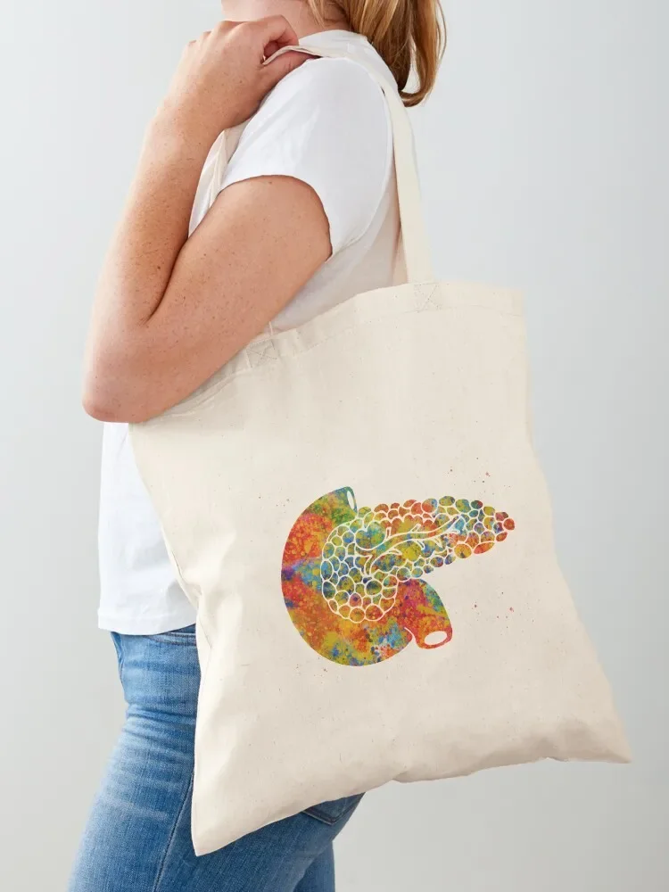 Pancreas Tote Bag female bag reusable shopping bags shopping bag logo