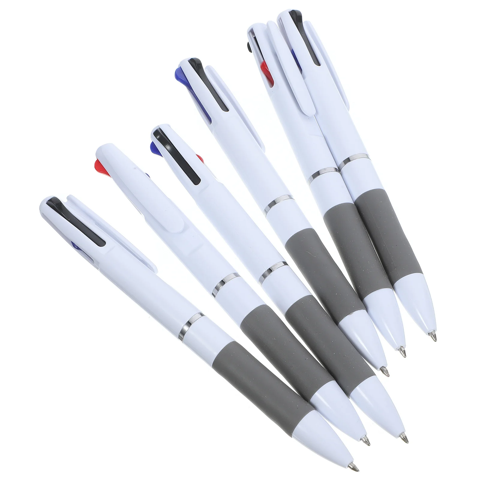 6 قطع من أقلام حبر جاف قابلة للسحب من NUOBESTY، مستلزمات الكتابة المدرسية المكتبية المدرسية، تصميم مريح ملون للاستخدام اليومي للطلاب #1