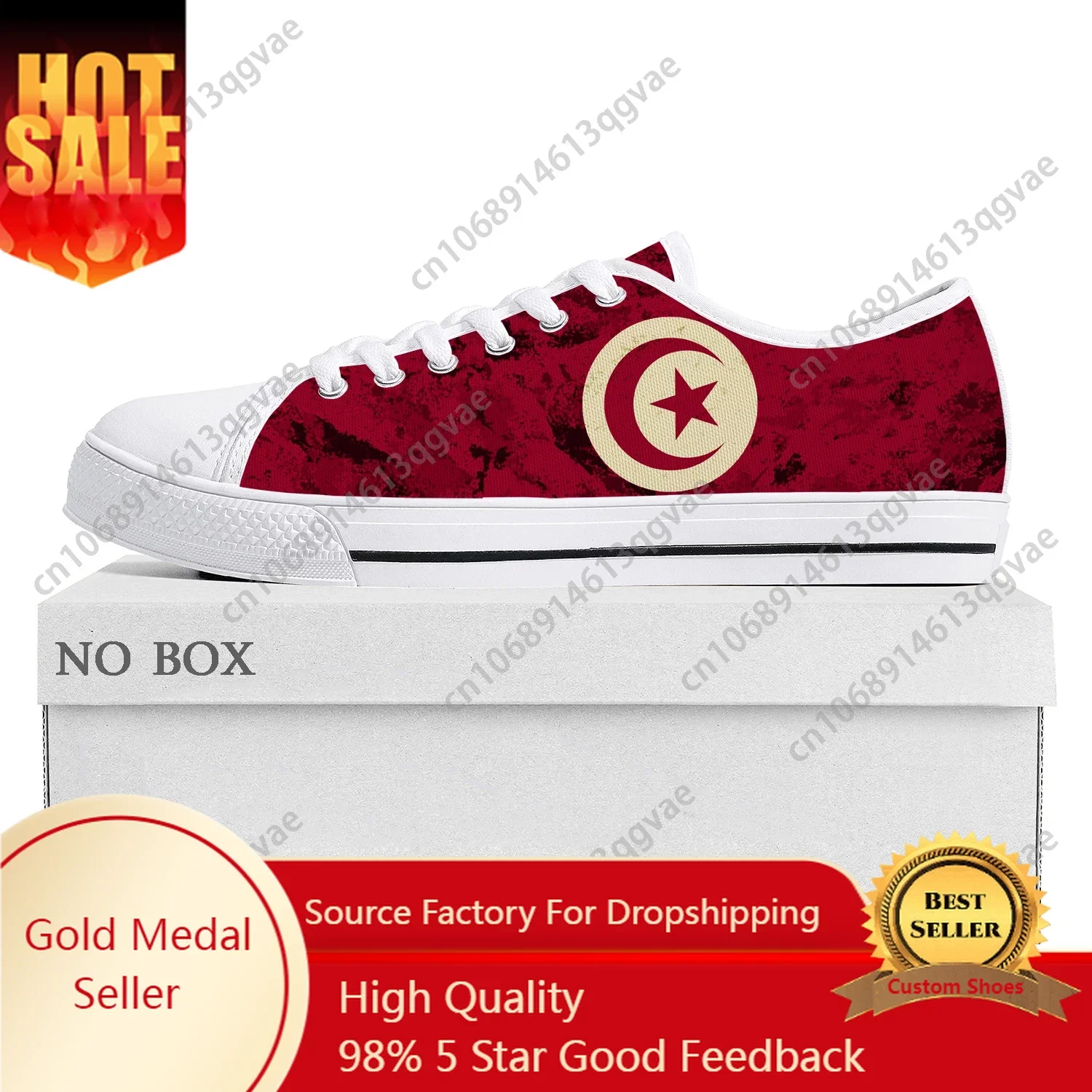 

Tunisian Flag Low Top High Quality Sneakers Mens Womens Teenager Canvas Sneaker Tunisia Prode Casual Couple Shoes Custom Shoe