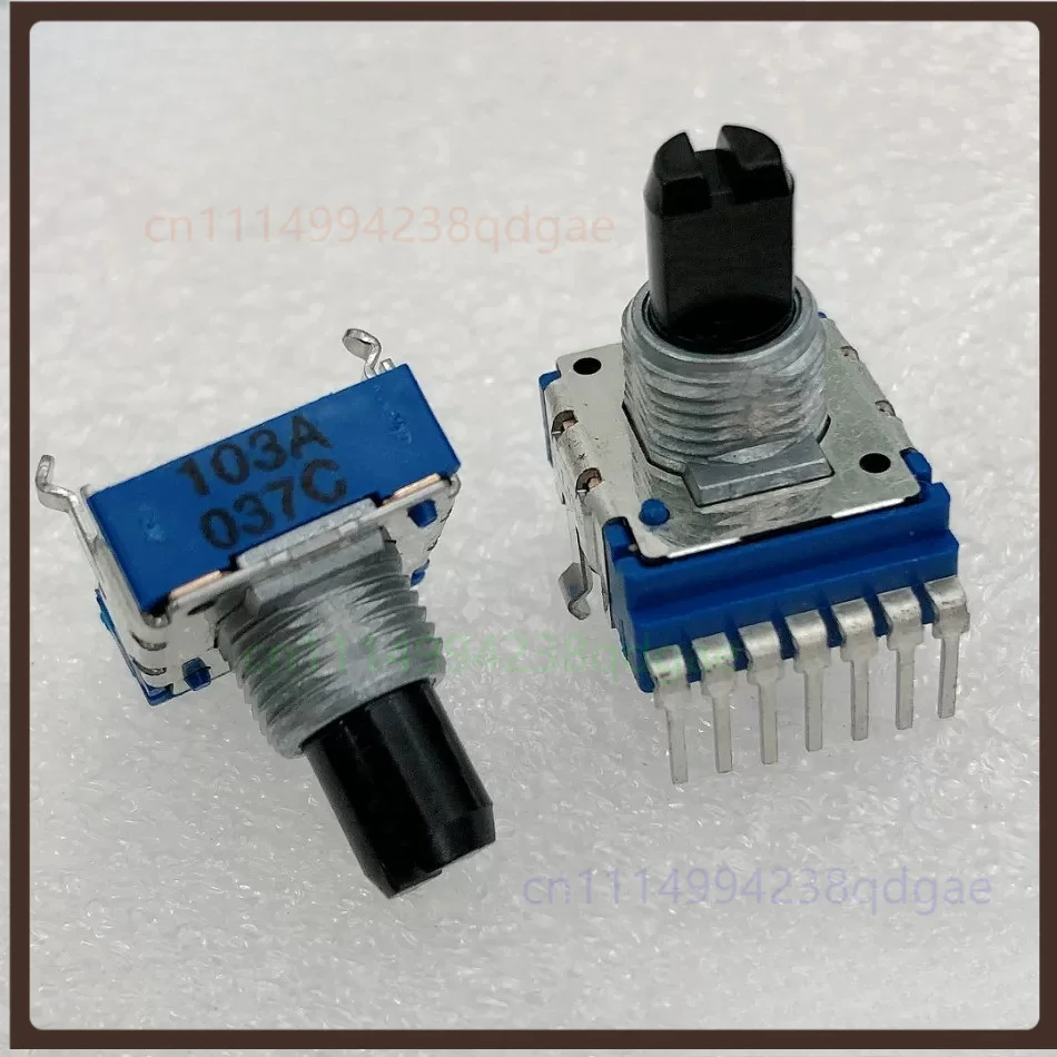 1PCS For Medeli Electronic Keyboard Volume Potentiometer For ALPS Vertical 7 Pin Single Gang A10K B10K Rotary Tuner Spare Part