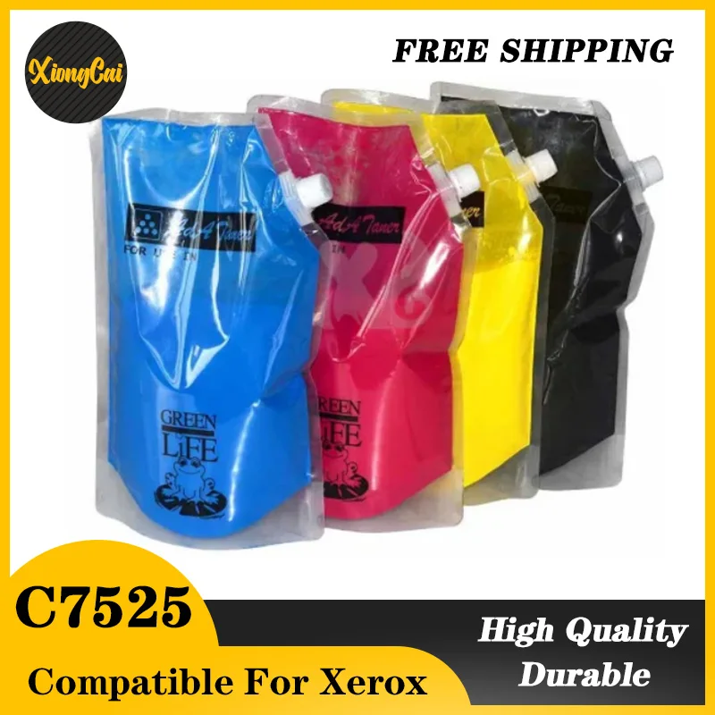 1KG WC7525 Toner Powder for Xerox WorkCentre 7525 7530 7535 7545 7556 7830 7835 7845 7855 7970 High Quality Compatible