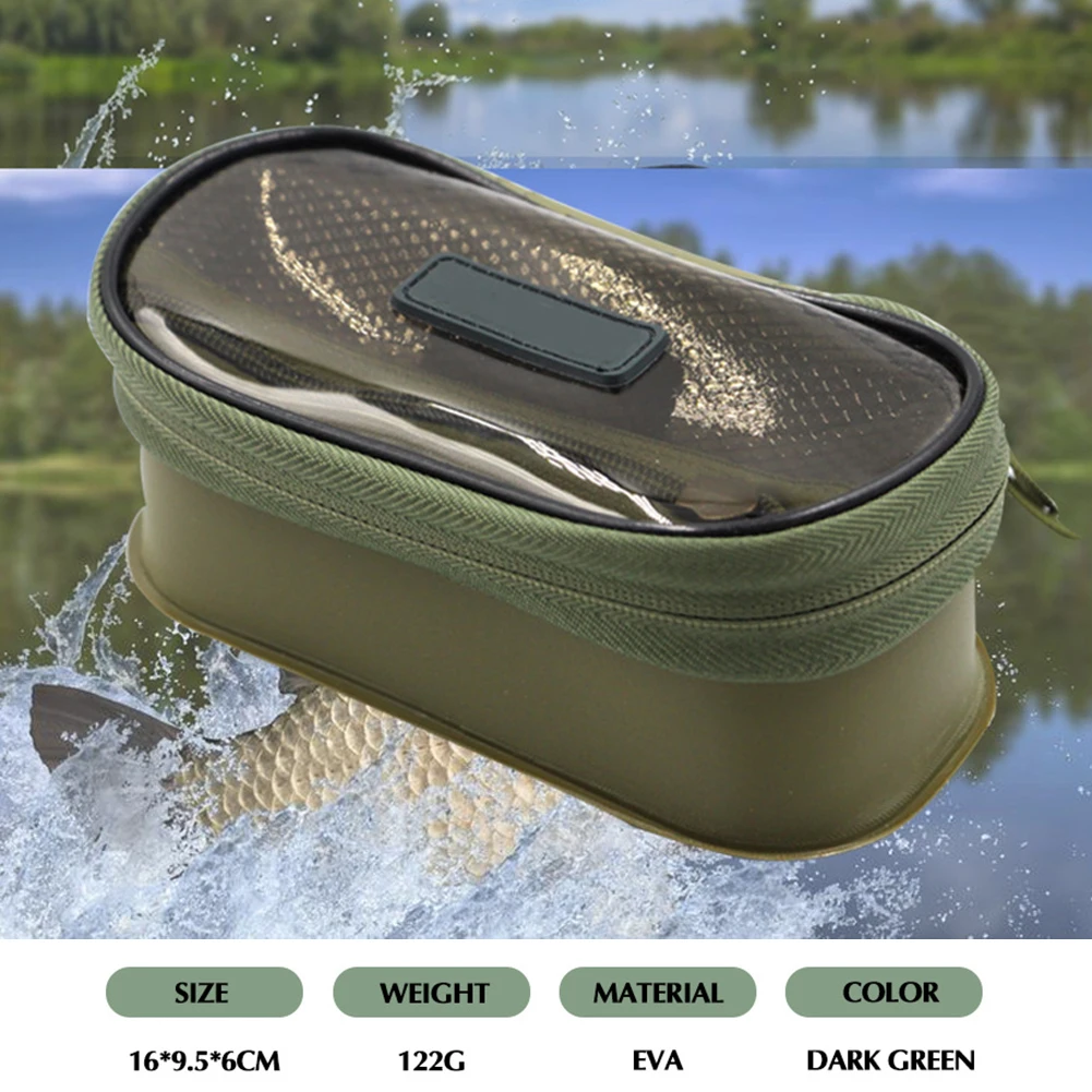 

EVA Mini Bucket Portable Thickened Storage Bucket Waterproof Fishing Tool Organizer Fishing Gear Accessories Storage Bucket