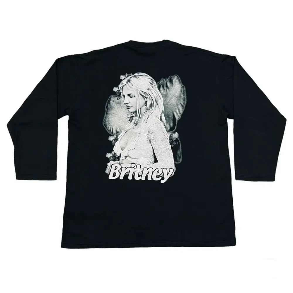 Britney Spears Vintage Sweatshirt 90s Concert Tour Band Tee Madonna Spice Girls