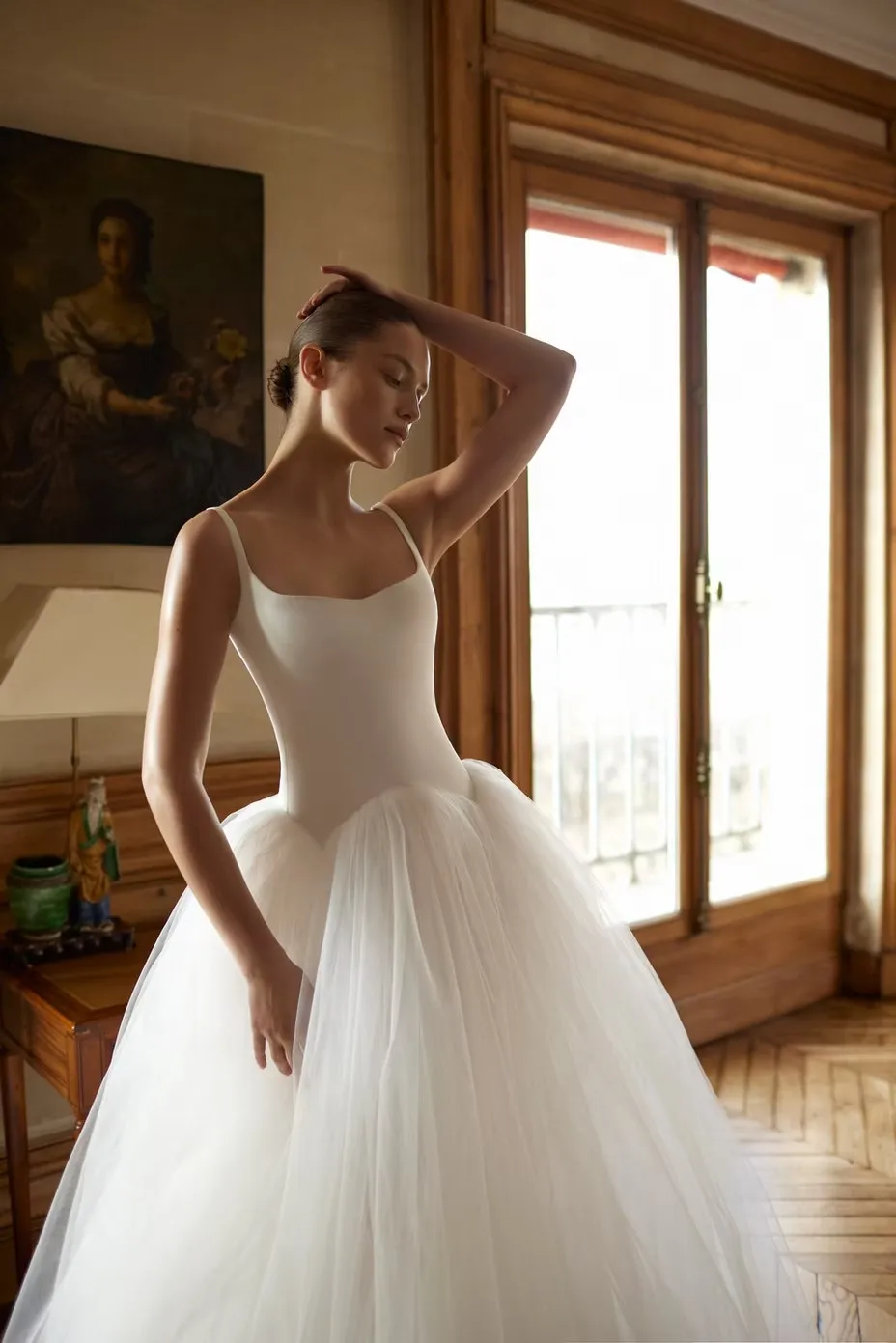 

Vestido De Noiva Simples Satin Wedding Dress White Princesa Bespoke Modest Abiti Da Sposa Robe Mariee Boda Hochzeitskleid Damen