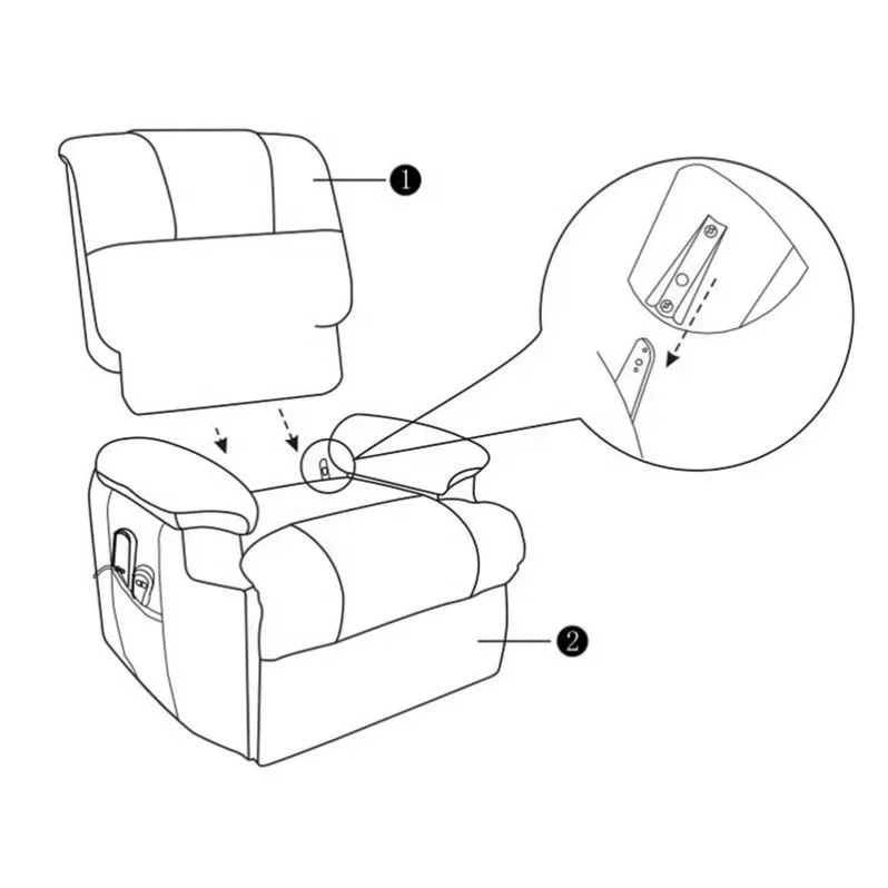 modern metal frame massage electric recliner sofa chair with remote control, suitable for home theater, cinema, living room