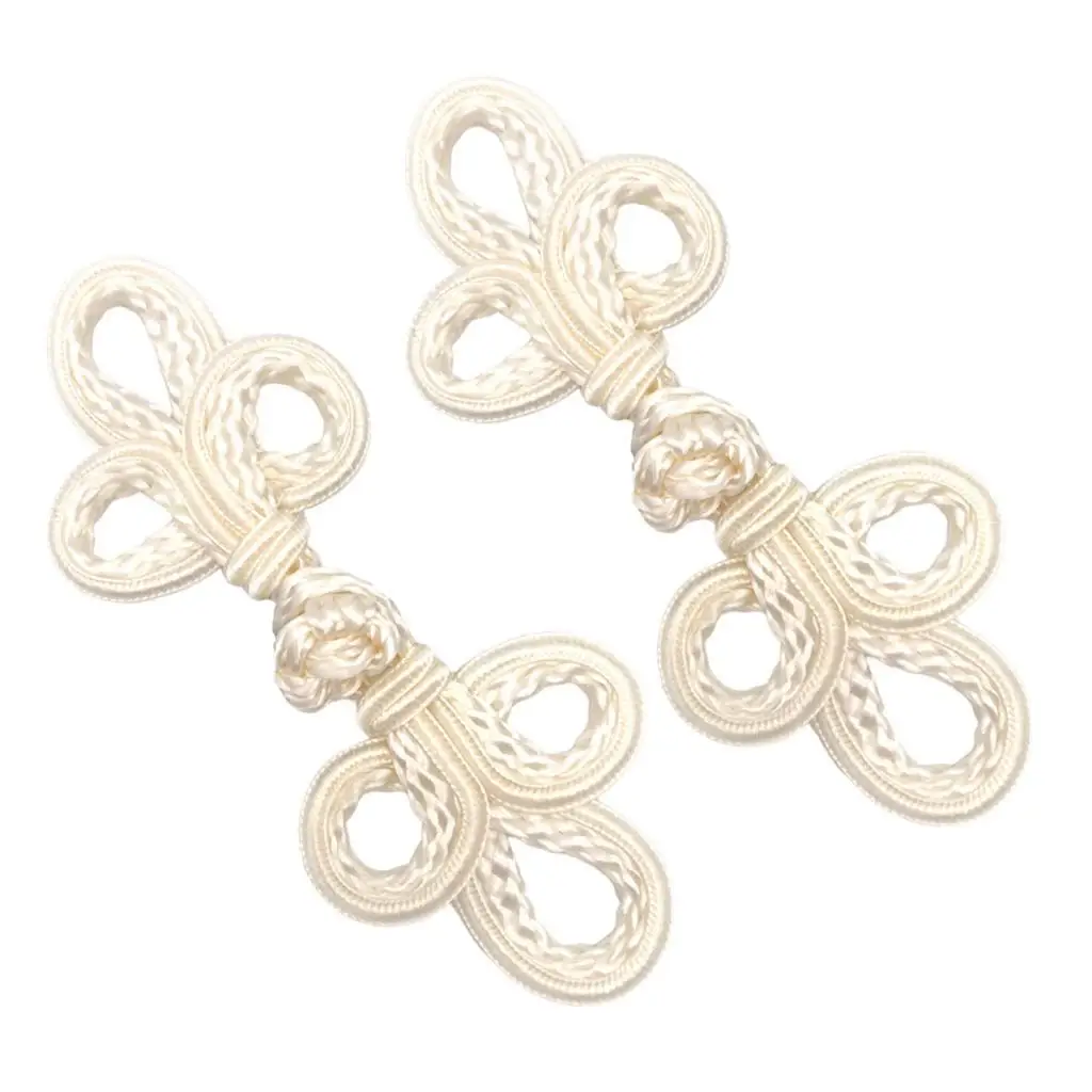 Chinese Knot Frog Buttons Cheongsam Buttons 2pcs for Costume