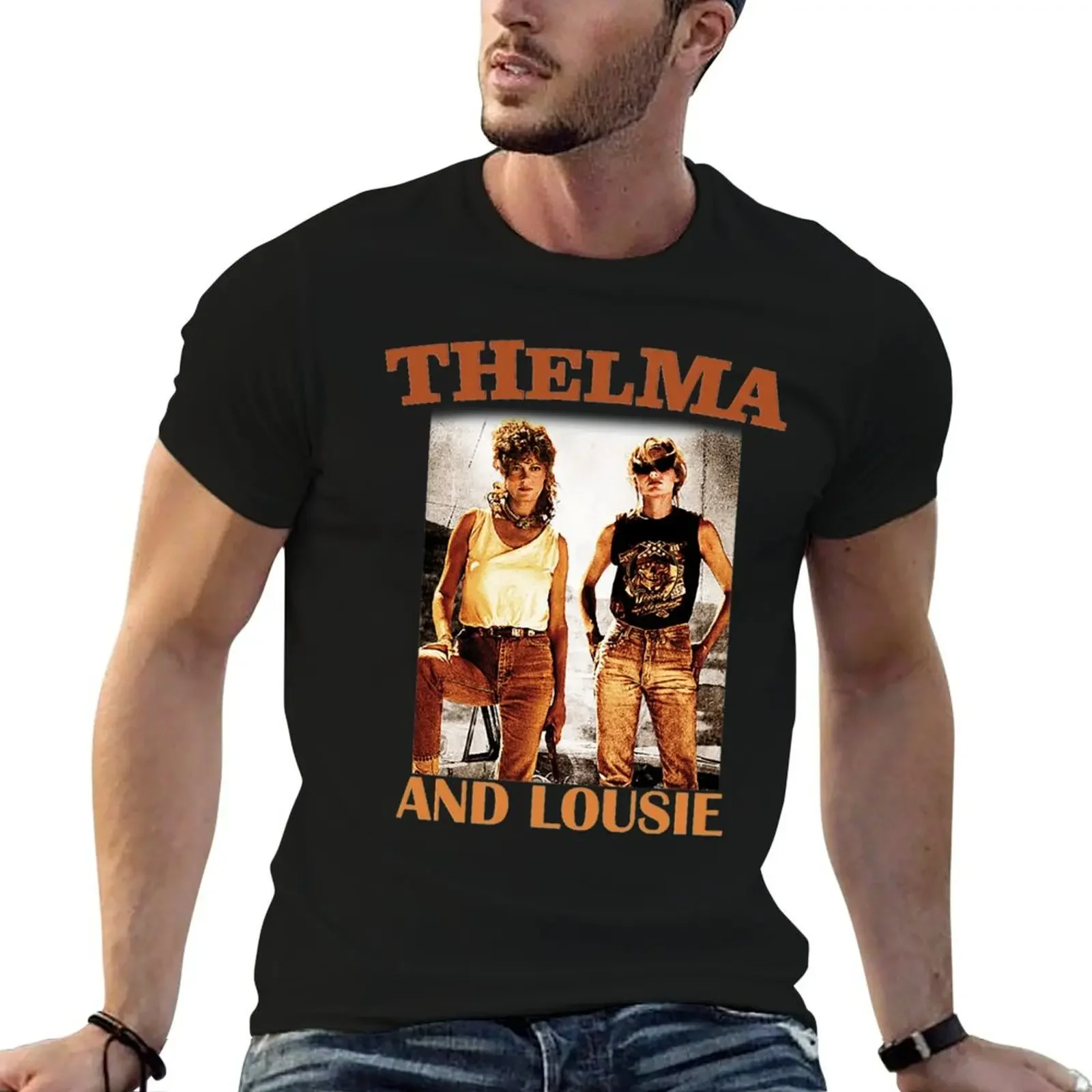 Thelma And Louise T-Shirt anime clothes korean fashion Blouse graphic shirts big and tall t shirts for men