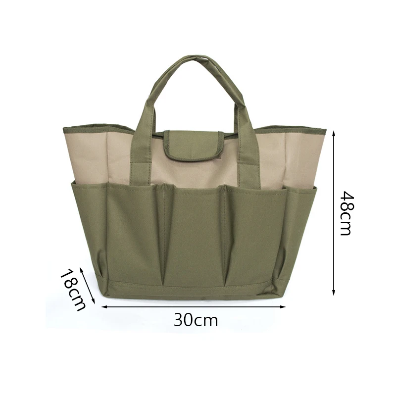 Outdoor Sports Handbag Garden Tool Multifunctional Kit Leisure Sports Sundry Carry Pouch Gardening Organizer Tote Bag