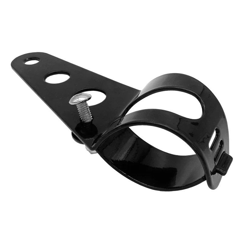 28-46mm Universal Motorcycle Headlight Mount Brackets Fork Headlamp Adjust Turn Signal Lamp Holder Turn Light Mount Bracket