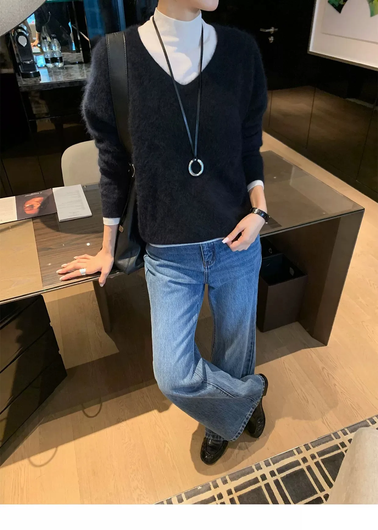 Seamless integration of wool and cashmere 