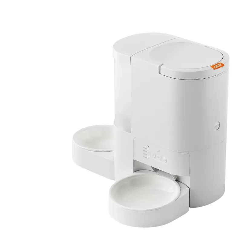 

Intelligent automatic feeder + water dispenser with high definition camera