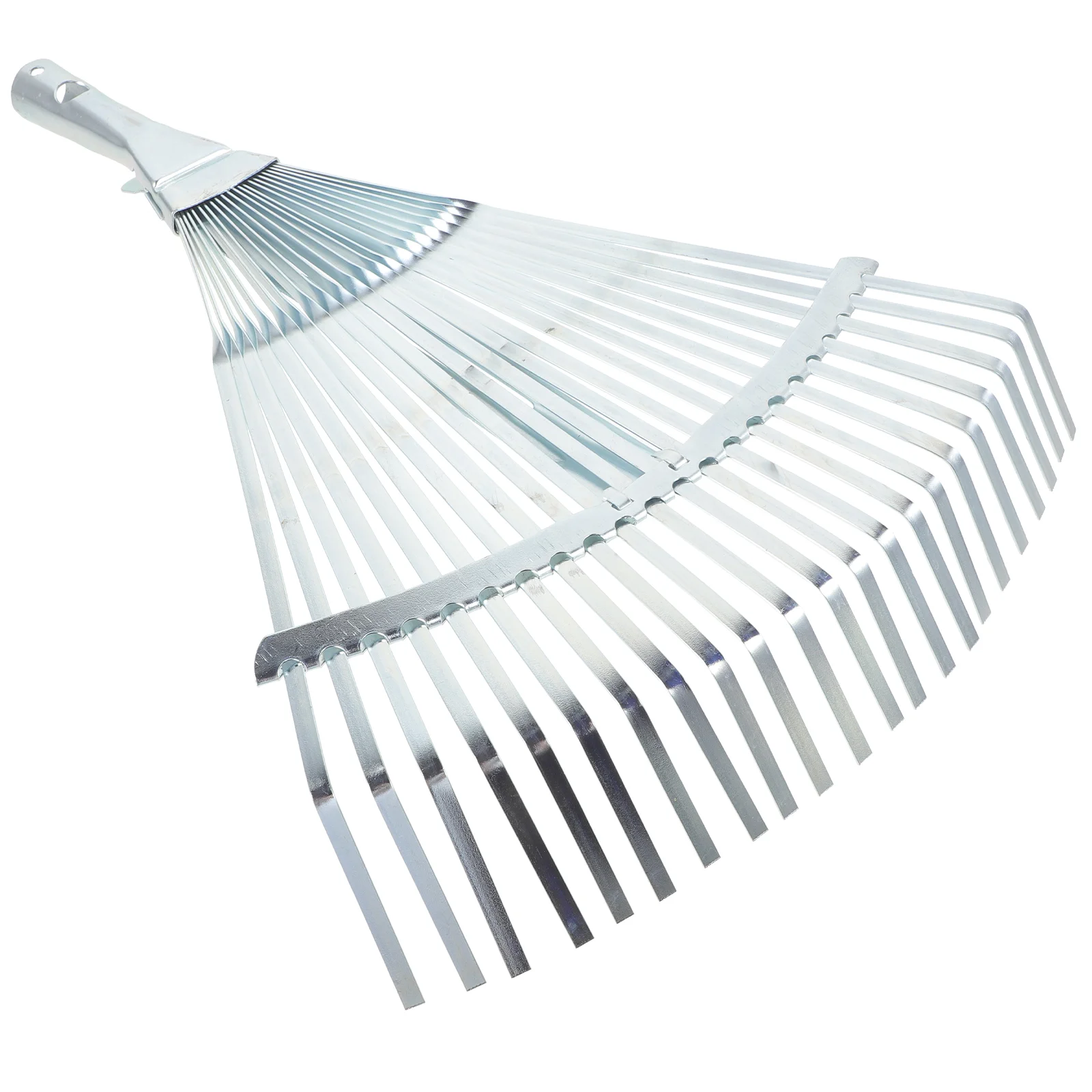 

Rake for Grass Garden Handle Leaves Retractable Leaf Take High-carbon Steel Metal Gardening