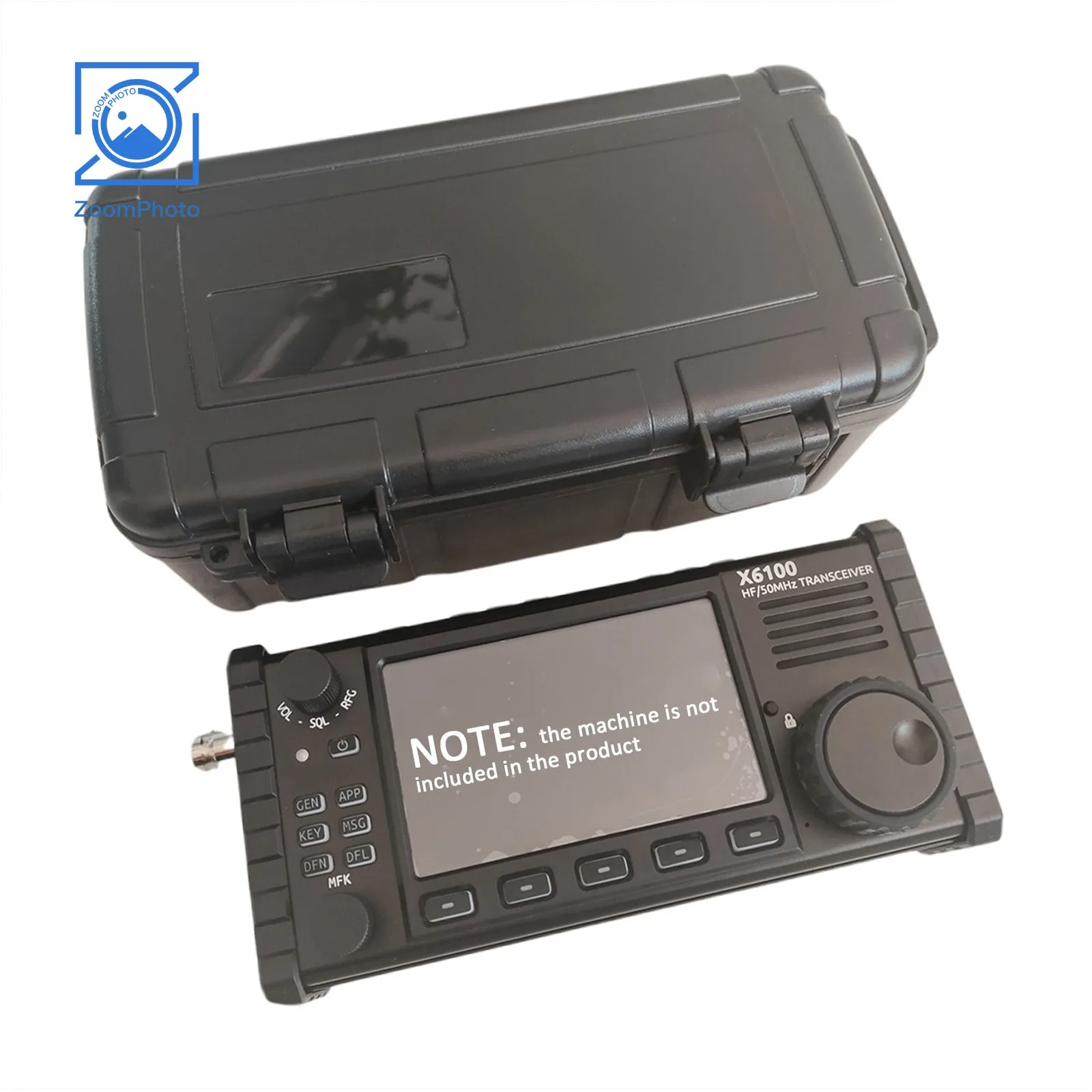 Waterproof Safety Storage Box Outdoor Transceiver Portable Box for X6100 Shortwave Transceiver Radio Elecraft KX2