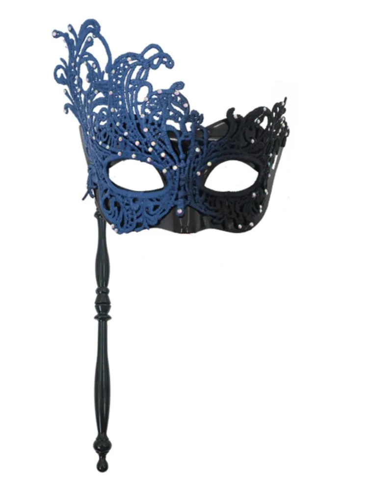 Masque pour les yeux Sexy plume eau diamant gland vénitien mascarade bal Halloween fête déguisement accessoires de déguisement dame masque facial