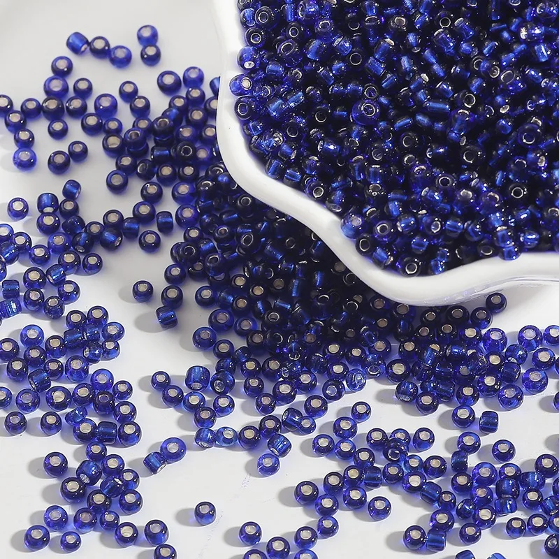 150-1000Pcs Clear Color Glass Seed Beads Loose Spacer Beads For Bracelet Necklace Diy Jewelry Making DIY Craft Beading Crafts