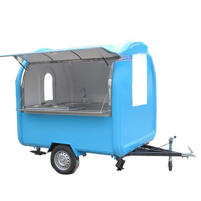 Hot salesmobile hotdog food cart food kiosk and snack truck trailer in china