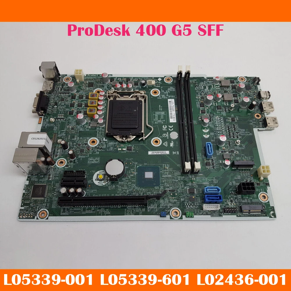 High Quality L05339-001 L05339-601 L02436-001 For HP ProDesk 400 G5 SFF B360 LGA1151 DDR4 Support M.2 Generation 8 Motherboard