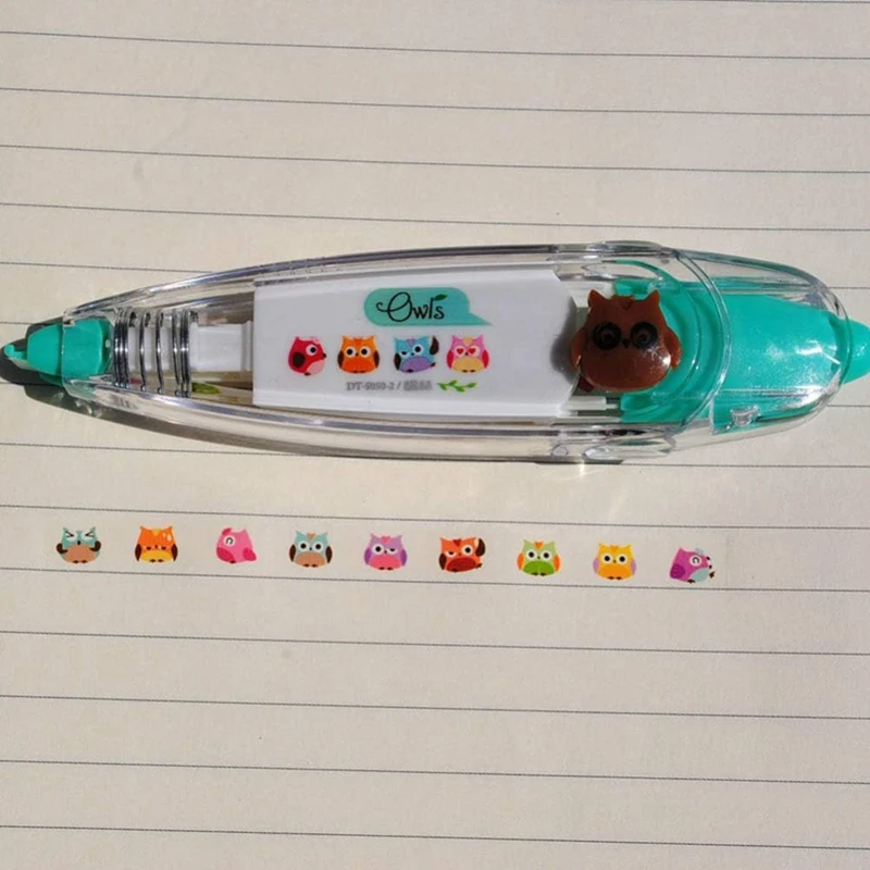 5Pcs Scrapbooking Correction Tape Correction Pen Tape DIY Decorative Correction Tape For Diary Notebook Decoration Easy To Use