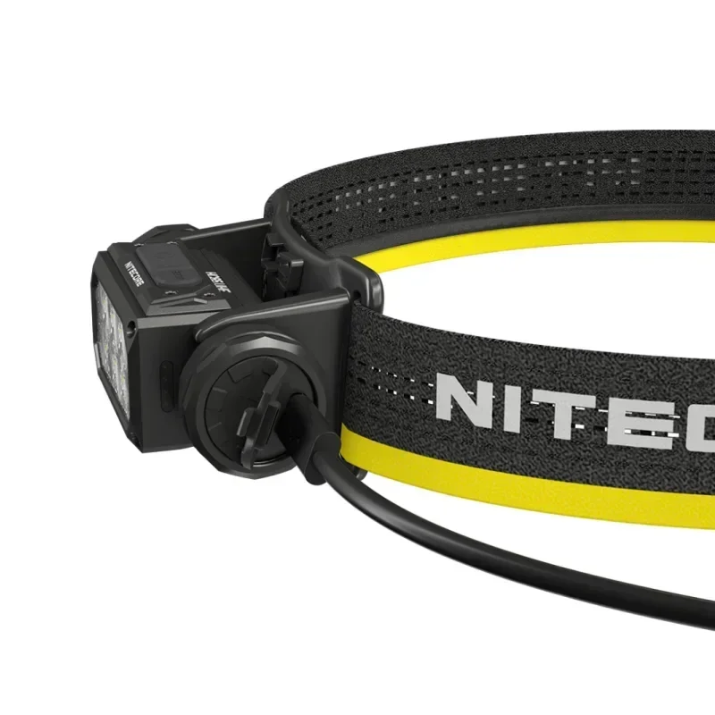 NITECORE HC65 UHE USB-C 충전식 헤드램프, 흰색, 빨간색, 독서등, 배터리 포함, 2000 루멘