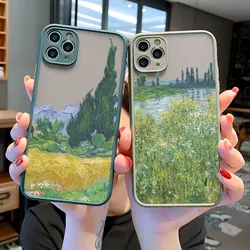 Art Van Gogh Oil Painting For iphone 16 7 8 15 Plus SE 2020 X XR XS 14 11 12 13 Pro Max Mini Phone Case Shockproof Back Cover