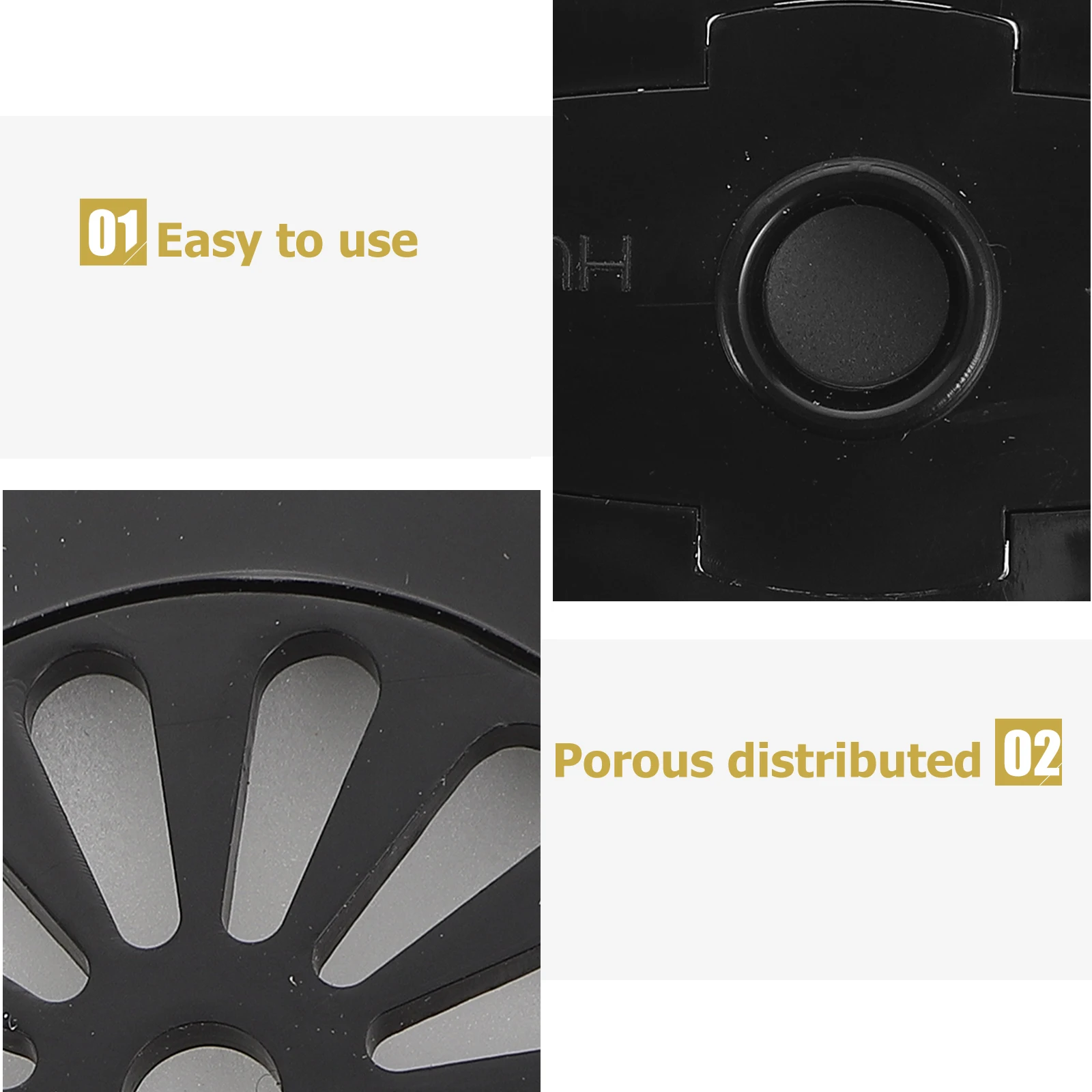 

2 Pcs Ballad Guitar Humidifier Panel Plastic Small Sound Hole Case Humidifiers Acoustic