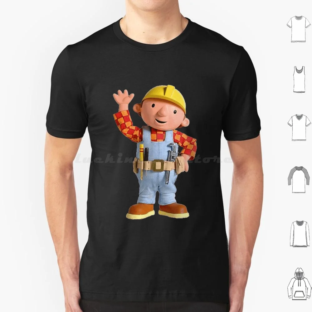 Bob The Builder Classic . T Shirt Men Women Kids 6Xl Bob The Builder Builder Classic Bob Funny Dizzy Pbs Adventure Ceebeebies