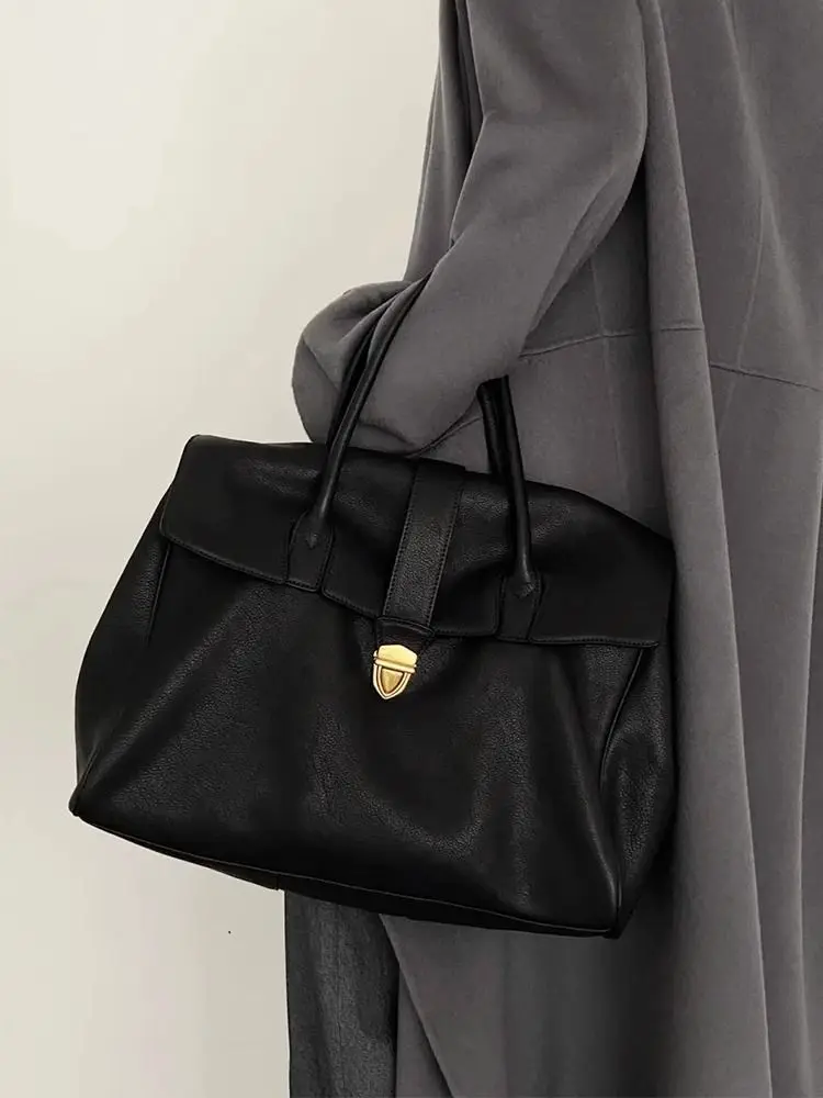 

High End Official Document Tote Bag for Women, 2026 New Model, Large Capacity Computer Tote Bag, Lazy Style Commuting Bag
