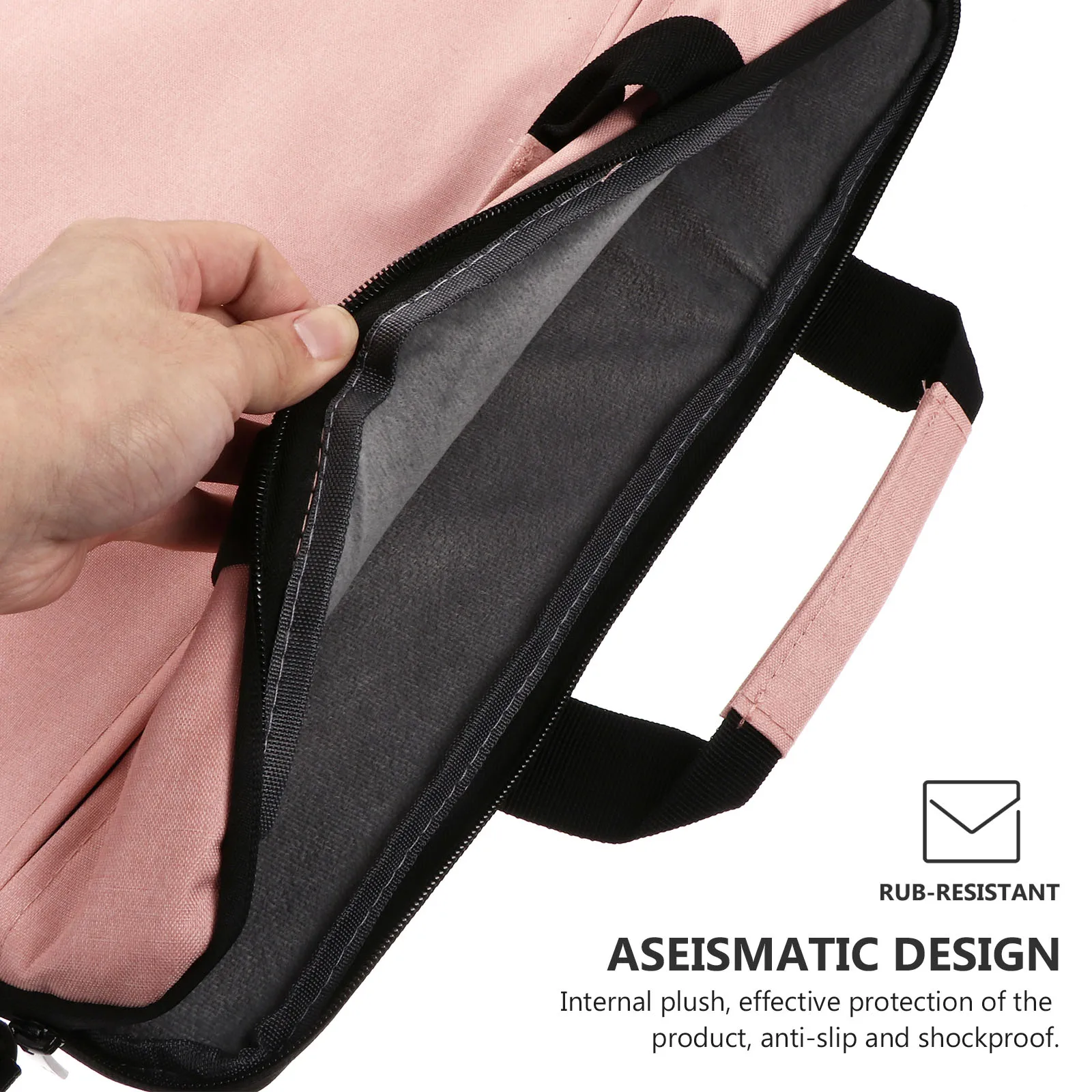 

Laptop Bag Notebook Carrying Tote Wear Resistant Anti Scratch Protective Case Portable Computer Sleeve Holder Storage Pouch