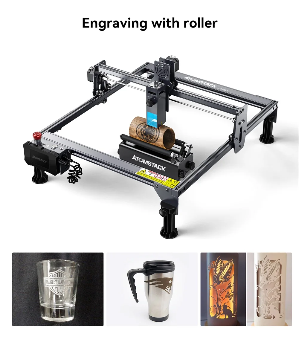 ATOMSTACK S10 X7 Pro 50W macchina da taglio per incisione Laser marmo metallo incisione su vetro taglio del legno Router di CNC controllo Offline