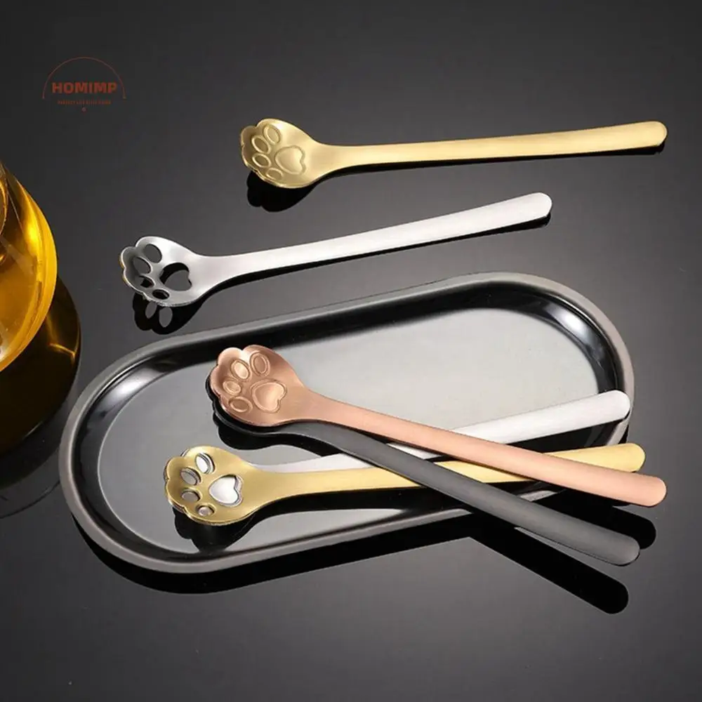 

Drinking Bar Ice Tea Ice Cream Dessert Stainless Steel Teaspoon Milk Spoon Stirring Tool Coffee Stirrers