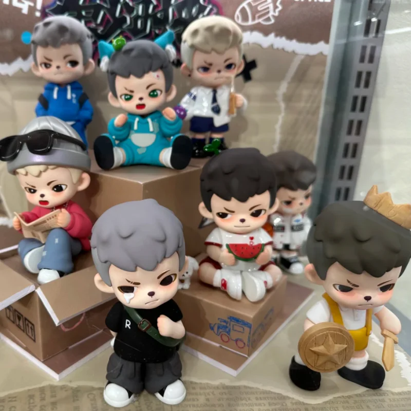 

Spot Rayan Young Time Series Blind Box Toys Kawaii Action Figure Desk Decor Ornament Surprise Mystery Dolls Fashion Gift