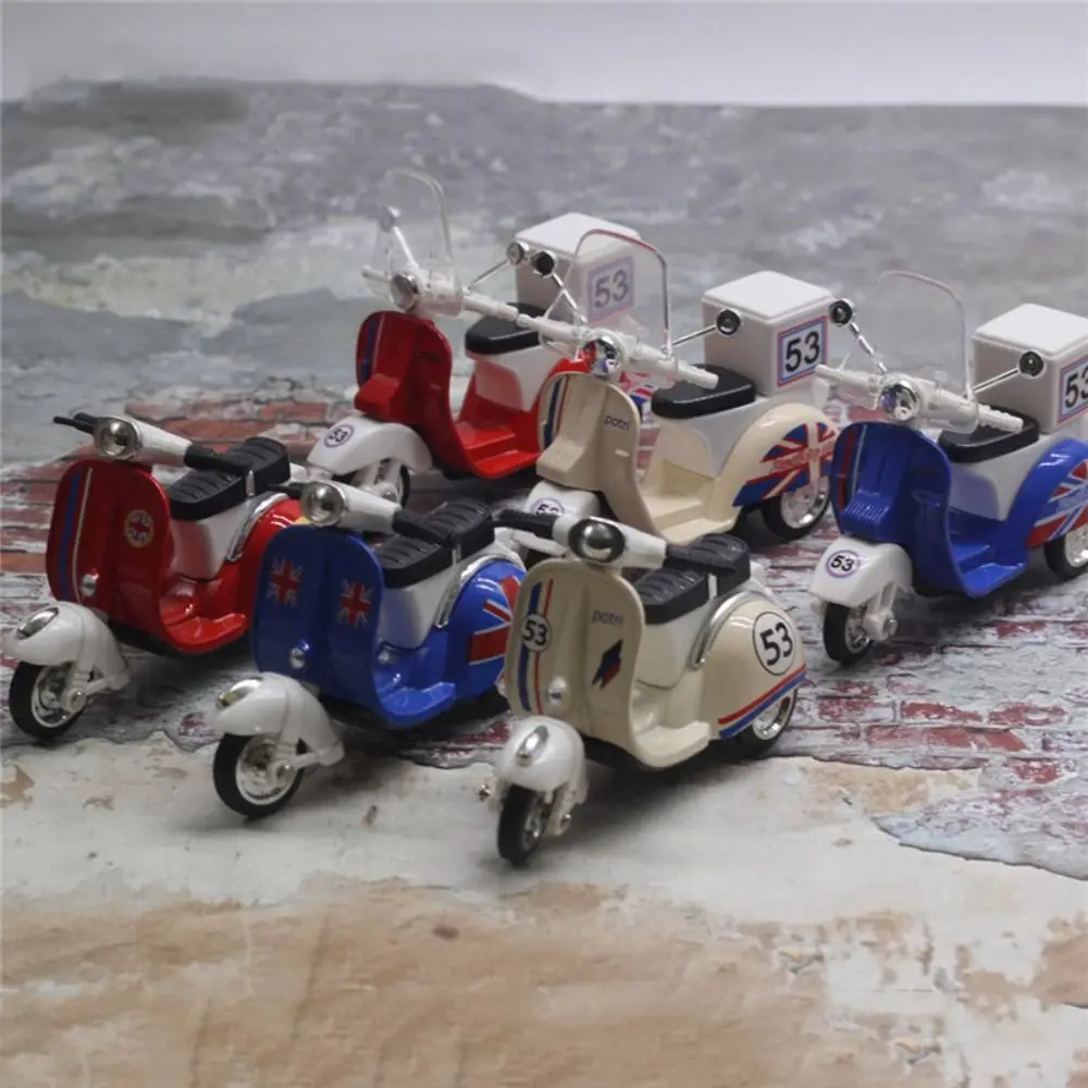 Legierung Zurückziehen Motorrad Diecasts Fahrzeug Trägheit Motorrad Modell Spielzeug Handwerk Mini Kinder Spielzeug Auto Kinder Weihnachten Geschenke