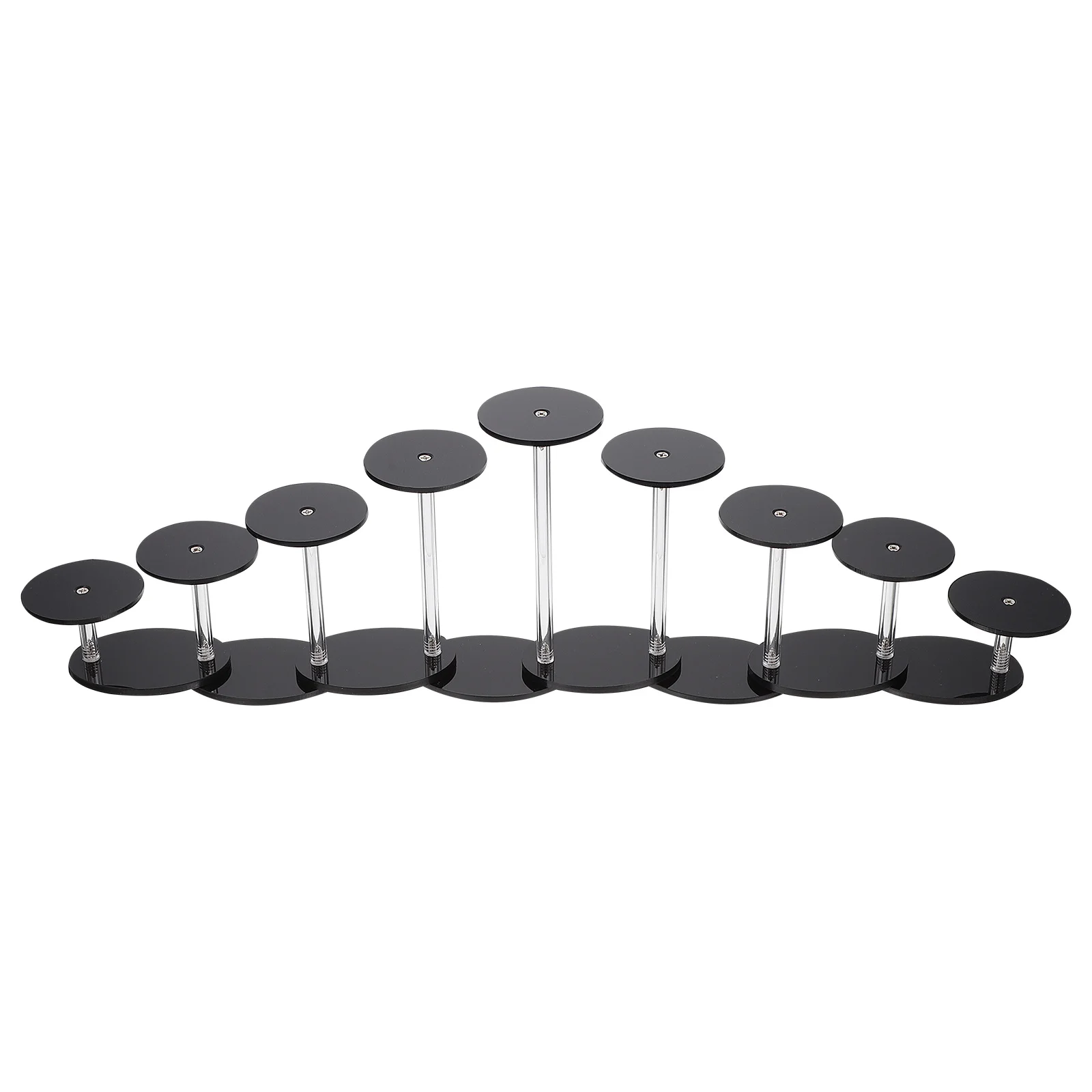 

1Pcs Step Type 9-Layer Deformable Acrylic Jewelry Display Rack Organizer for Home Deformable Display Rack Jewelry Acrylic Shelf